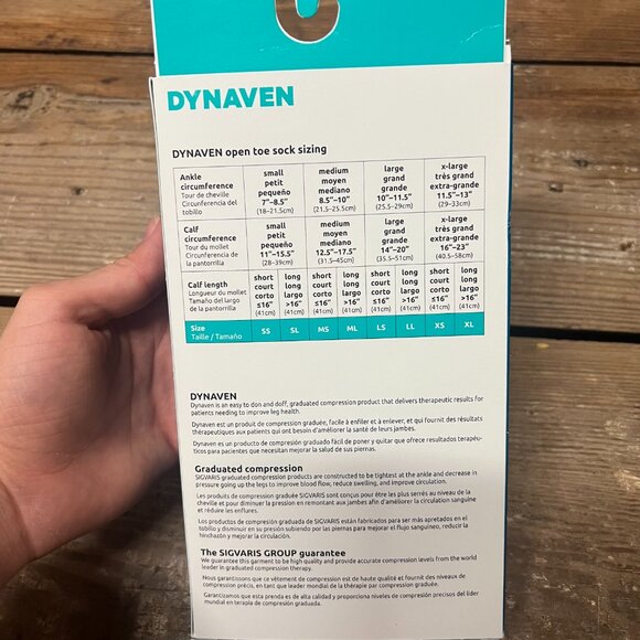 Dynaven Medical Compression Sock LL - Picture 4 of 4